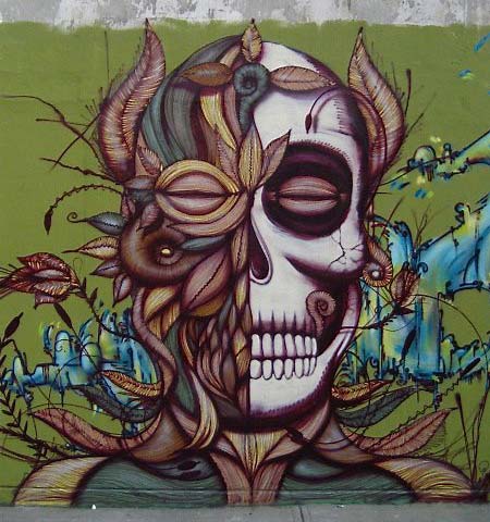 Calavera | Sugar Skull Graffiti
