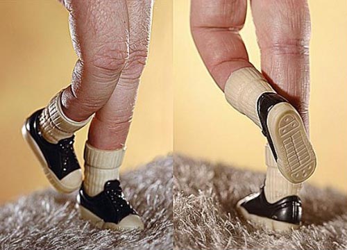 shoes for fingers
